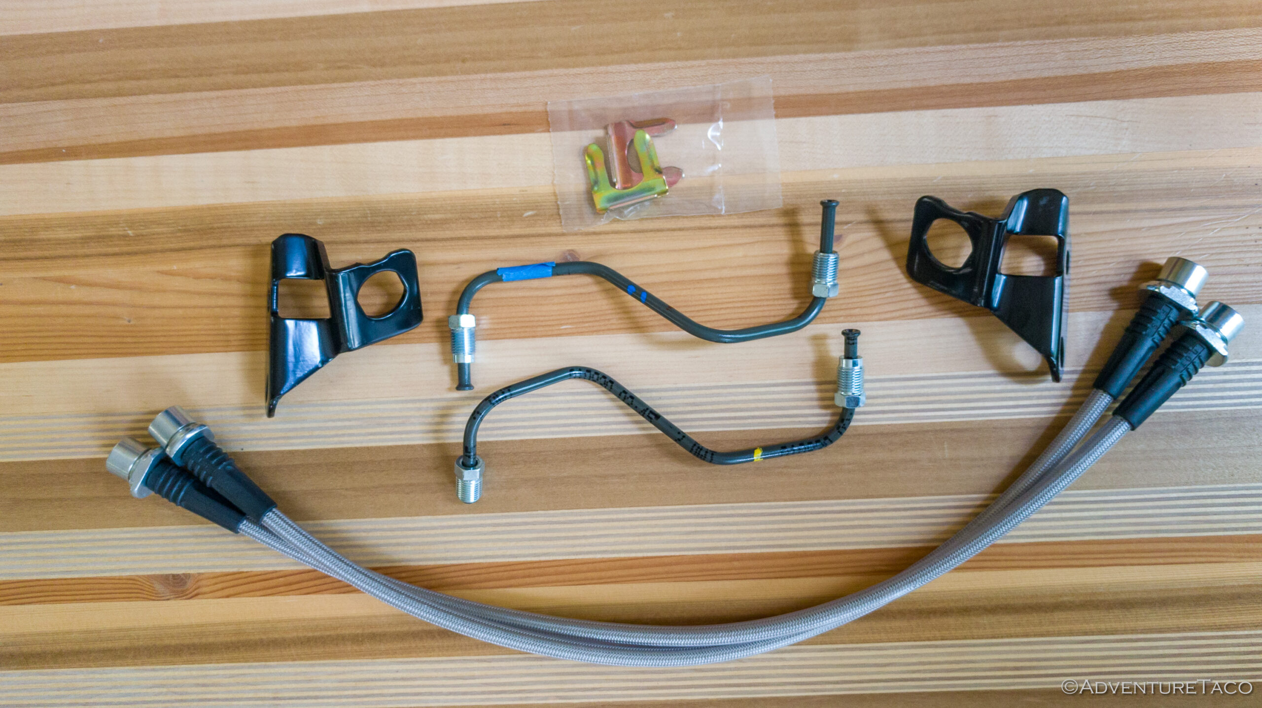 1st gen Tacoma-to-Tundra Hard Brake Line Upgrade Kit