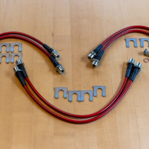 2nd gen Tundra (2007-21) Stainless Steel Brake Line Kit